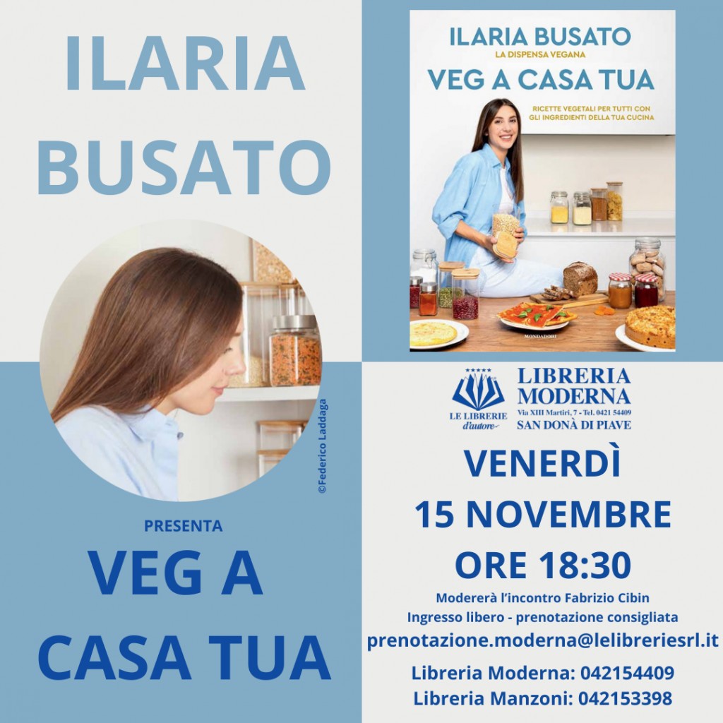 Ilaria Busato presenta "Veg a casa tua"