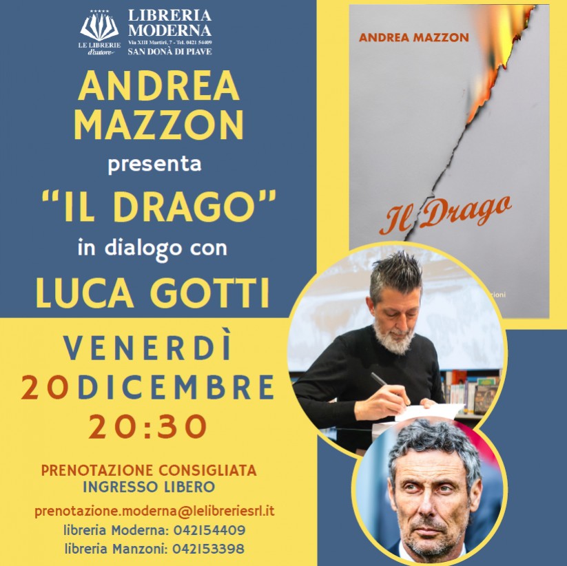 Andrea Mazzon presenta "Il drago"